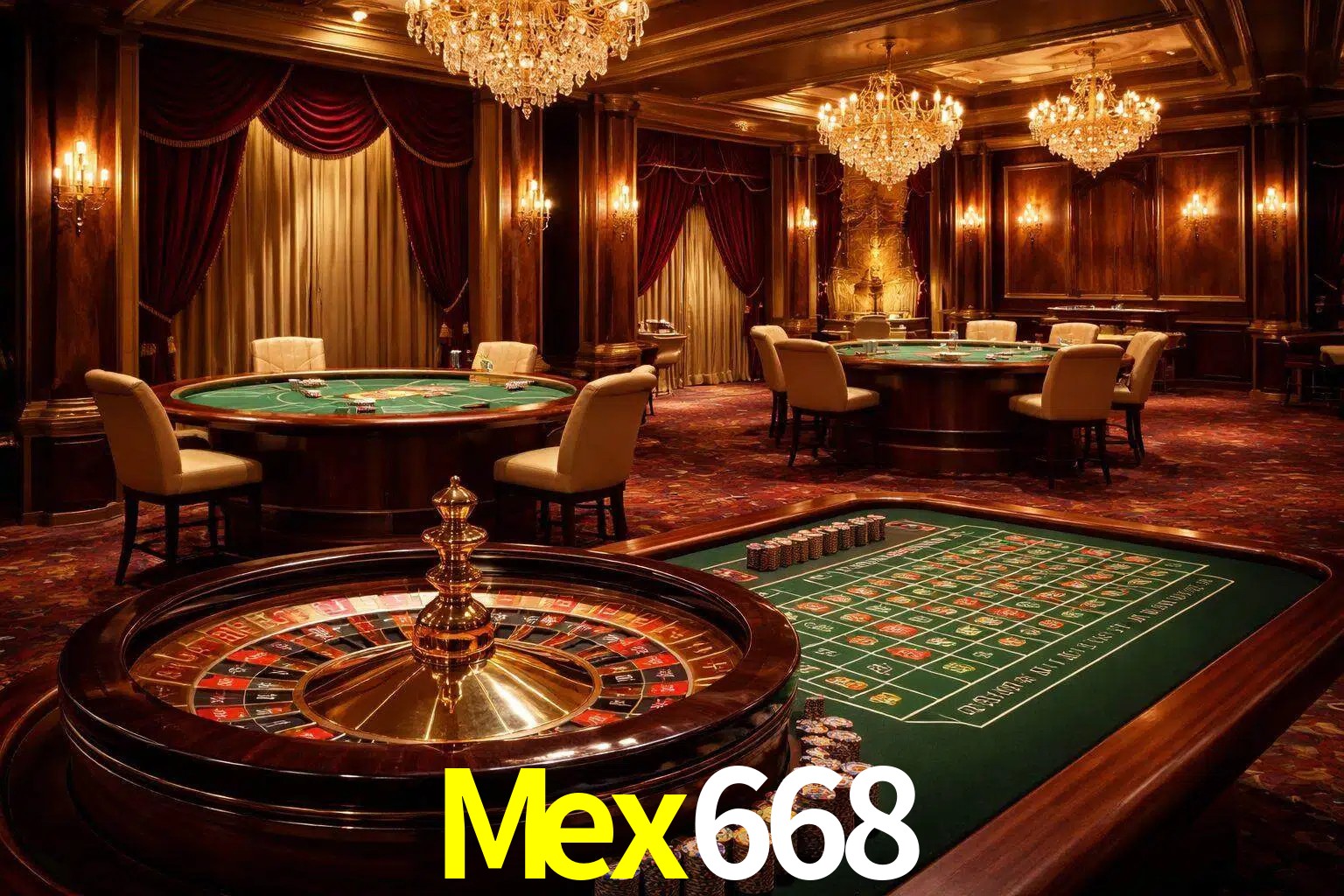 Una escena premium de mesa de casino en vivo con cartas, elementos de ruleta y un ambiente pulido de estudio de transmisión.